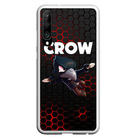 Чехол для Honor P30 с принтом BRAWL STARS CROW в Кировске, Силикон | Область печати: задняя сторона чехла, без боковых панелей | brawl stars | bull | colt | crow | leon | stars | берли | бо | брок | ворон | джесси | динамайк | дэррил | кольт | леон | мортис | нита | пайпер | пенни | поко | пэм | рикошет | спайк | фрэнк | шелли | эль примо