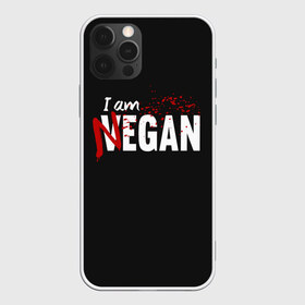 Чехол для iPhone 12 Pro Max с принтом I Am Negan в Кировске, Силикон |  | dead | death | lucille | negan | rick | the walking dead | zombie | граймс | дерил | дэрил | зомби | люсиль | мертвецы | мишон | ниган | рик | спасители | ходячие | шепчущиеся