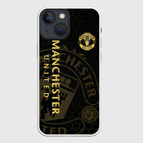 Чехол для iPhone 13 mini с принтом Манчестер Юнайтед в Кировске,  |  | manchester | manchester united | mufc | red devils | красные дьяволы | манчестер | манчестер юнайтед | фанатская | футбольная | футбольный клуб | юнайтед