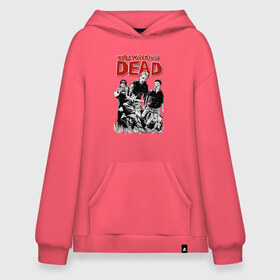 Худи SuperOversize хлопок с принтом TWD в Кировске, 70% хлопок, 30% полиэстер, мягкий начес внутри | карман-кенгуру, эластичная резинка на манжетах и по нижней кромке, двухслойный капюшон
 | 10 сезон | amc | deryl dixon | fox | the walking dead | walking dead | дерил диксон | сериал | ходячие | ходячие мертвецы