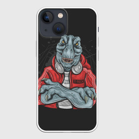 Чехол для iPhone 13 mini с принтом T Rex в Кировске,  |  | art | dino | dinos | dinosaur | raptor | style | trex | velociraptor | арт | динозавр | мир юрского периода | ти рекс | ящер