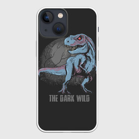 Чехол для iPhone 13 mini с принтом T Rex в Кировске,  |  | Тематика изображения на принте: art | dino | dinos | dinosaur | raptor | style | trex | velociraptor | арт | динозавр | мир юрского периода | ти рекс | ящер