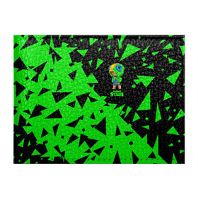 Обложка для студенческого билета с принтом Brawl Stars в Кировске, натуральная кожа | Размер: 11*8 см; Печать на всей внешней стороне | brawl | crow | game | leon | spike | stars | ворон | игра | леон | спайк