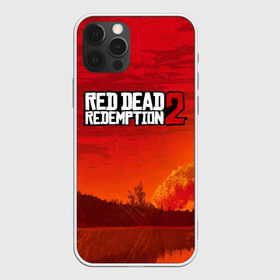 Чехол для iPhone 12 Pro с принтом RED DEAD REDEMPTION 2 в Кировске, силикон | область печати: задняя сторона чехла, без боковых панелей | arthur morgan | cowboy | online | red dead online | red dead redemption 2 | rockstar games | wild west | артур морган | бандит | вестерн | винтовка | дикий запад | ковбой | рокстар