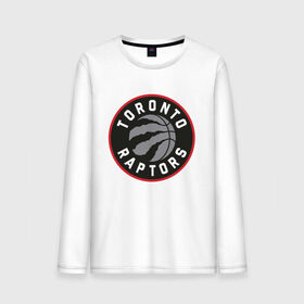 Мужской лонгслив хлопок с принтом Toronto Raptors Logo в Кировске, 100% хлопок |  | nba | raptors | toronto | toronto raptors | баскетбол | нба | рапторс | рэпторс | спорт | торонто | торонто рапторс | торонто рэпторс