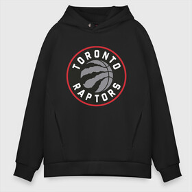 Мужское худи Oversize хлопок с принтом Toronto Raptors Logo в Кировске, френч-терри — 70% хлопок, 30% полиэстер. Мягкий теплый начес внутри —100% хлопок | боковые карманы, эластичные манжеты и нижняя кромка, капюшон на магнитной кнопке | Тематика изображения на принте: nba | raptors | toronto | toronto raptors | баскетбол | нба | рапторс | рэпторс | спорт | торонто | торонто рапторс | торонто рэпторс