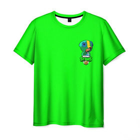 Мужская футболка 3D с принтом Brawl Stars LEON в Кировске, 100% полиэфир | прямой крой, круглый вырез горловины, длина до линии бедер | brawl | brawl stars | crow | leon | stars | бравл | бравл старс | браво старс | игра | компьютерная | кров | леон | онлайн | старс