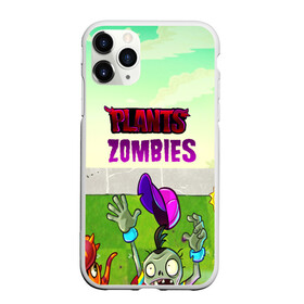 Чехол для iPhone 11 Pro Max матовый с принтом PLANTS VS ZOMBIES в Кировске, Силикон |  | Тематика изображения на принте: garden warfare | pl | plants | plants vs. zombies | plants vs. zombies: garden warfare | popcap | zombies | кактус | картошка | подсолнух | растения против зомби | сад