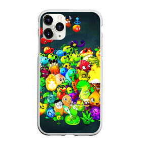 Чехол для iPhone 11 Pro Max матовый с принтом Plants vs Zombies в Кировске, Силикон |  | Тематика изображения на принте: garden warfare | pl | plants | plants vs. zombies | plants vs. zombies: garden warfare | popcap | zombies | кактус | картошка | подсолнух | растения против зомби | сад