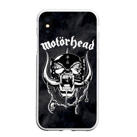 Чехол для iPhone XS Max матовый с принтом MOTORHEAD в Кировске, Силикон | Область печати: задняя сторона чехла, без боковых панелей | england | motorhead | моторхед