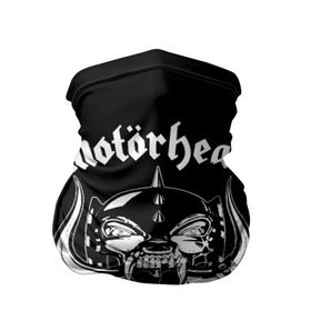 Бандана-труба 3D с принтом MOTORHEAD в Кировске, 100% полиэстер, ткань с особыми свойствами — Activecool | плотность 150‒180 г/м2; хорошо тянется, но сохраняет форму | Тематика изображения на принте: 3d | abstraction | geometry | hexagon | neon | paints | stripes | texture | triangle | абстракция | брызги | геометрия | краски | неон | неоновый | соты | текстура