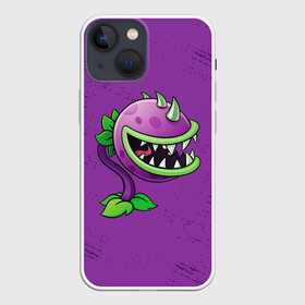 Чехол для iPhone 13 mini с принтом Plants vs. Zombies в Кировске,  |  | plants vs. zombies | зомби | игра | компьютерная игра | против | растения | растения против зомби