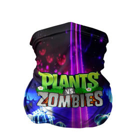 Бандана-труба 3D с принтом PLANTS VS.ZOMBIES в Кировске, 100% полиэстер, ткань с особыми свойствами — Activecool | плотность 150‒180 г/м2; хорошо тянется, но сохраняет форму | garden warfare | plants | plants vs. zombies | plants vs. zombies: garden warfare | popcap | zombies | кактус | картошка | подсолнух | растения против зомби | сад