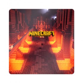 Магнит виниловый Квадрат с принтом MINECRAFT в Кировске, полимерный материал с магнитным слоем | размер 9*9 см, закругленные углы | craft | creeper | dungeon | dungeons | earth | game | logo | mine | minecraft | mobile | online | дунгеонс | земля | зомби | игра | крипер | лого | майкрафт | майнкрафт | мобайл | онлайн | подземелье | подземелья