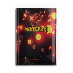 Обложка для автодокументов с принтом MINECRAFT в Кировске, натуральная кожа |  размер 19,9*13 см; внутри 4 больших “конверта” для документов и один маленький отдел — туда идеально встанут права | craft | creeper | dungeon | dungeons | earth | game | logo | mine | minecraft | mobile | online | дунгеонс | земля | зомби | игра | крипер | лого | майкрафт | майнкрафт | мобайл | онлайн | подземелье | подземелья