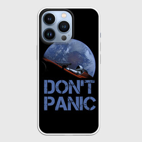 Чехол для iPhone 13 Pro с принтом Dont Panic в Кировске,  |  | 2022 | cat | elon | galaxy | mars | moon | musk | nasa | space | spacex | tesla | вселенная | галактика | звезды | илон | космонавт | космос | луна | марс | маск | наса | скафандр | тесла