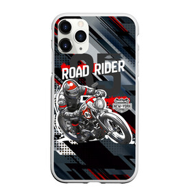 Чехол для iPhone 11 Pro Max матовый с принтом Road Rider Мотоциклист в Кировске, Силикон |  | Тематика изображения на принте: moto | motobike | road rider | гонка | гонщик | мото | мотоцикл | мотоциклист