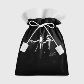 Подарочный 3D мешок с принтом Pulp Fiction в Кировске, 100% полиэстер | Размер: 29*39 см | pulp fiction | криминальное чтиво | сэмюел л джексон | тарантино | ума турман