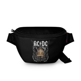 Поясная сумка 3D с принтом AC/DC в Кировске, 100% полиэстер | плотная ткань, ремень с регулируемой длиной, внутри несколько карманов для мелочей, основное отделение и карман с обратной стороны сумки застегиваются на молнию | ac dc | acdc | acdc ас дс | австралийская | ангус янг | асдс | блюз | группа | крис слэйд | метал | молния | музыка | певцы | рок | рок н ролл | стиви янг | хард | хардрок | эксл роуз
