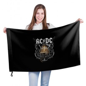 Флаг 3D с принтом AC/DC в Кировске, 100% полиэстер | плотность ткани — 95 г/м2, размер — 67 х 109 см. Принт наносится с одной стороны | ac dc | acdc | acdc ас дс | австралийская | ангус янг | асдс | блюз | группа | крис слэйд | метал | молния | музыка | певцы | рок | рок н ролл | стиви янг | хард | хардрок | эксл роуз