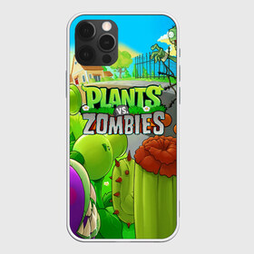 Чехол для iPhone 12 Pro Max с принтом PLANTS VS ZOMBIES в Кировске, Силикон |  | battle | plants | plants vs zombies | pvsz | vs | zombies | растения против зомби