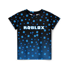 Детская футболка 3D с принтом Roblox X Marshmello в Кировске, 100% гипоаллергенный полиэфир | прямой крой, круглый вырез горловины, длина до линии бедер, чуть спущенное плечо, ткань немного тянется | Тематика изображения на принте: marshmello | roblox | roblox x marshmello | roblox скачать | игра роблокс | роблокс | роблокс играть | роблокс симулятор | скачать роблокс