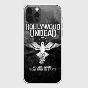 Чехол для iPhone 12 Pro Max с принтом Hollywood Undead в Кировске, Силикон |  | Тематика изображения на принте: charlie scene | danny | funny man | hollywood undead | hu | j dog | johnny 3 tears | голливудская нежить | голубь | голубь с гранатой | граната | ню метал | рэп метал | рэп рок