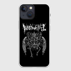 Чехол для iPhone 13 mini с принтом BABYMETAL в Кировске,  |  | babymetal | heavy | japan | kawaii | metal | moametal | su metal | yuimetal | бэбимэтал | каваий | кикути | металл | мидзуно | моа | накамото | судзука | тяжёлый | хеви метал | юи | япония