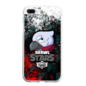 Чехол для iPhone 7Plus/8 Plus матовый с принтом Brawl Stars CROW в Кировске, Силикон | Область печати: задняя сторона чехла, без боковых панелей | android | brawl stars | crow | games | leon | mobile game | stars | ворон | игры | леон | мобильные игры