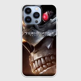 Чехол для iPhone 13 Pro с принтом Terminator Dark Fate в Кировске,  |  | dark fate | ill be back | terminator | арнольд шварценеггер | киборг | надпись | темные судьбы | терминатор | терминатор 2019 | терминатор темные судьбы | фильм | шварцнегер