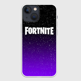 Чехол для iPhone 13 mini с принтом FORTNITE SPACE в Кировске,  |  | Тематика изображения на принте: fornite 2 | fortnite | fortnite x | marshmello | маршмелло | фортнайт | фортнайт 2 | фортнайт глава 2