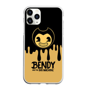 Чехол для iPhone 11 Pro матовый с принтом Bendy And The Ink Machine в Кировске, Силикон |  | Тематика изображения на принте: bendy | bendy and the ink machine | бенди | бени | бенни | детская | детям | игра | капли | компьютерная игра | краска | машина | подтеки | розовая | ужастик