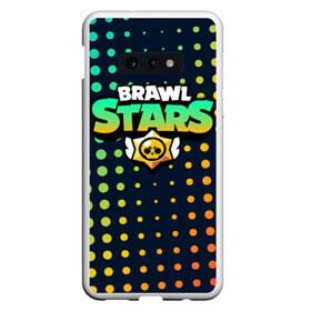 Чехол для Samsung S10E с принтом Brawl Stars в Кировске, Силикон | Область печати: задняя сторона чехла, без боковых панелей | brawl | bs | clash line | fails | funny | leon | moments | stars | supercell | tick | бой | босс | бравл | броубол | бс | драка | звезд | осада | поззи | сейф | старс | цель