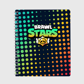 Тетрадь с принтом Brawl Stars в Кировске, 100% бумага | 48 листов, плотность листов — 60 г/м2, плотность картонной обложки — 250 г/м2. Листы скреплены сбоку удобной пружинной спиралью. Уголки страниц и обложки скругленные. Цвет линий — светло-серый
 | brawl | bs | clash line | fails | funny | leon | moments | stars | supercell | tick | бой | босс | бравл | броубол | бс | драка | звезд | осада | поззи | сейф | старс | цель