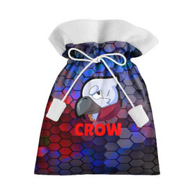 Подарочный 3D мешок с принтом Brawl Stars CROW в Кировске, 100% полиэстер | Размер: 29*39 см | android | brawl stars | crow | games | leon | mobile game | stars | ворон | игры | леон | мобильные игры