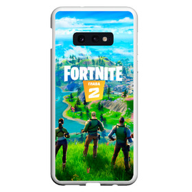 Чехол для Samsung S10E с принтом Fortnite часть 2 в Кировске, Силикон | Область печати: задняя сторона чехла, без боковых панелей | fortnite | fortnite 11 season | fortnite chapter 2 | game | island fortnite | битва | игра | карта | мир фортнайт | остров фортнайт | фортнайт | фортнайт 11 сезон | фортнайт часть 2