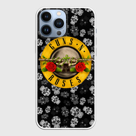 Чехол для iPhone 13 Pro Max с принтом Guns n roses в Кировске,  |  | Тематика изображения на принте: axl rose | geffen records | gnr | guns | rock | roses | slash | гансы | пистолеты | розы | рок | слеш | эксл роуз