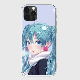 Чехол для iPhone 12 Pro Max с принтом Hatsune Miku Winter в Кировске, Силикон |  | anime | aquamarin | aquamarine | everlasting | hatsune | j pop | miku | projectdiva | singer | snow | summer | vocaloid | аквамарин | аниме | вокалоид | мику | певица | хацуне | хацунэ