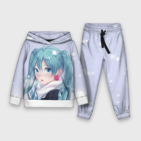 Детский костюм 3D (с толстовкой) с принтом Hatsune Miku. Winter в Кировске,  |  | anime | aquamarin | aquamarine | everlasting | hatsune | j pop | miku | projectdiva | singer | snow | summer | vocaloid | аквамарин | аниме | вокалоид | мику | певица | хацуне | хацунэ