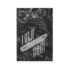 Обложка для паспорта матовая кожа с принтом Trea Sure Ateez в Кировске, натуральная матовая кожа | размер 19,3 х 13,7 см; прозрачные пластиковые крепления | Тематика изображения на принте: ateez | k pop | корейская группа | музыка | парни