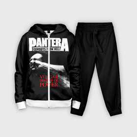 Детский костюм 3D с принтом Pantera в Кировске,  |  | american | anselmo | havy metal | pantera | philip anselmo | trash metal | ансельмо | пантера | фил ансельмо