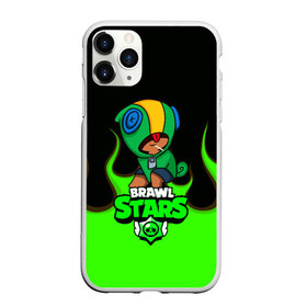 Чехол для iPhone 11 Pro матовый с принтом Brawl Stars LEON в Кировске, Силикон |  | android | brawl stars | crow | games | leon | mobile game | stars | ворон | игры | леон | мобильные игры