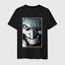 Мужская футболка хлопок с принтом Joker в Кировске, 100% хлопок | прямой крой, круглый вырез горловины, длина до линии бедер, слегка спущенное плечо. | joker | shtatjoker | артур флек | джокер | жокир