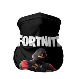 Бандана-труба 3D с принтом FORTNITE IKONIK (КАПЮШОН) в Кировске, 100% полиэстер, ткань с особыми свойствами — Activecool | плотность 150‒180 г/м2; хорошо тянется, но сохраняет форму | fnchap2 | fortnite | fortnite 2 | fortnite x | ikonik | marshmello | иконик | маршмелло | фортнайт | фортнайт 2 | фортнайт глава 2