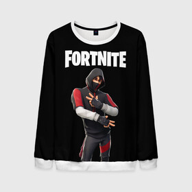 Мужской свитшот 3D с принтом FORTNITE IKONIK (КАПЮШОН) в Кировске, 100% полиэстер с мягким внутренним слоем | круглый вырез горловины, мягкая резинка на манжетах и поясе, свободная посадка по фигуре | fnchap2 | fortnite | fortnite 2 | fortnite x | ikonik | marshmello | иконик | маршмелло | фортнайт | фортнайт 2 | фортнайт глава 2