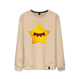 Мужской свитшот хлопок с принтом BRAWL STARS - SANDY в Кировске, 100% хлопок |  | brawl | bull | colt | crow | game | games | leon | online | penny | poco | sandy | shelly | spike | star | stars | wanted | брав | бравл | браво | звезда | звезды | игра | игры | лого | онлайн | сенди | старс | сэнди