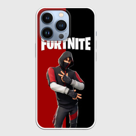 Чехол для iPhone 13 Pro с принтом FORTNITE IKONIK   ФОРТНАЙТ ИКОНИК в Кировске,  |  | Тематика изображения на принте: fortnite | fortnite 2 | fortnite x маршмелло | ikonik | marshmello | ninja | ninja streamer | иконик | ниндзя | фортнайт | фортнайт 2 | фортнайт глава 2