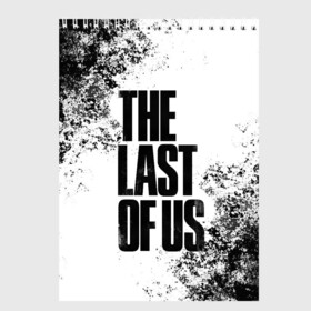 Скетчбук с принтом THE LAST OF US в Кировске, 100% бумага
 | 48 листов, плотность листов — 100 г/м2, плотность картонной обложки — 250 г/м2. Листы скреплены сверху удобной пружинной спиралью | game | horror | survival horror | the last | the last of us | the last of us remastered | игра | компьютерная игра | экшн