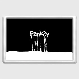Магнит 45*70 с принтом Banksy в Кировске, Пластик | Размер: 78*52 мм; Размер печати: 70*45 | art | banksy | street | street art | арт | бэнкси | стрит | стрит арт