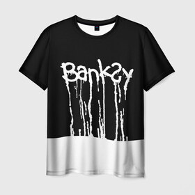 Мужская футболка 3D с принтом Banksy в Кировске, 100% полиэфир | прямой крой, круглый вырез горловины, длина до линии бедер | art | banksy | street | street art | арт | бэнкси | стрит | стрит арт